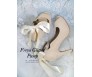 * Freya Champagne Glitter Wedding Shoes (Ready Stock)